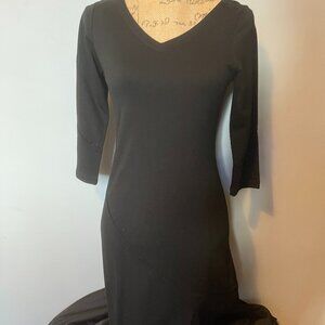 Ibex Merino Wool Black Dress – Women’s XS